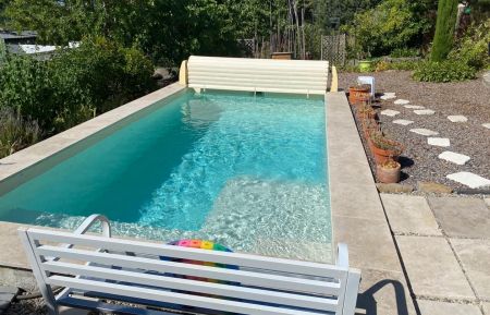 Piscine d'été, profondeur 1,50 Gîte n°G32307 Valensole - Alpes-de-Haute-Provence - Piscine d'été, profondeur 1,50