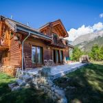 Chalet de l'Onde, en été Chalet de l'Onde, en été