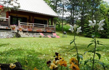 Le jardin Gîte n°10301 La Salle-les-Alpes - Hautes-Alpes - Le jardin