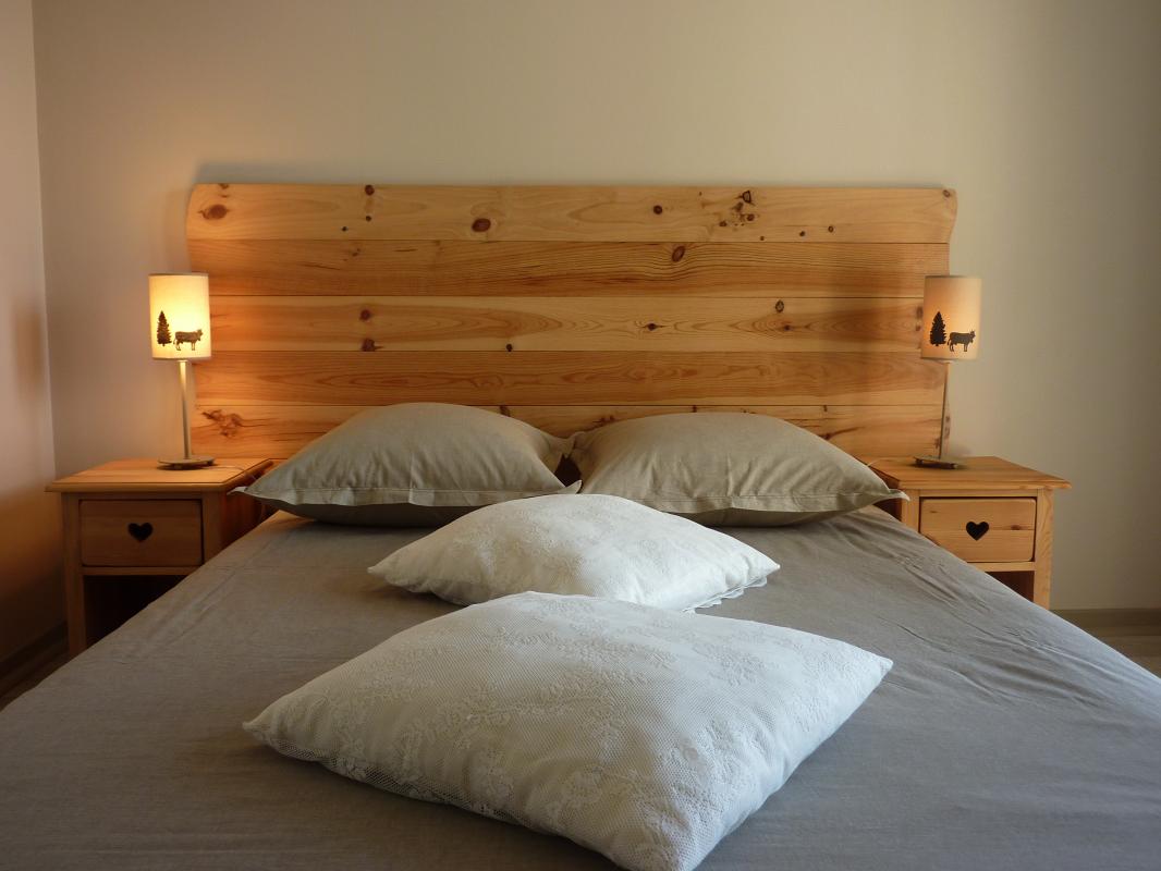 chambre "chamois" plein sud avec balcon vu sur le lac photo 14