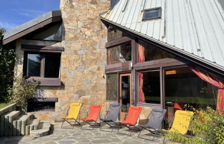 La terrasse en été Gîte n°10305 La Salle-les-Alpes - Hautes-Alpes - La terrasse en été
