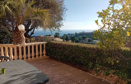 G&icirc;te n&deg;6342 Nice - Alpes-Maritimes - Terrasse vue mer