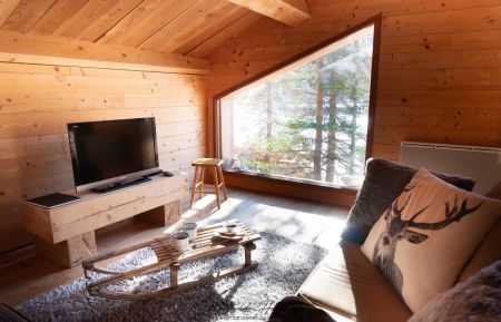 G&icirc;te n&deg;4187 Belv&eacute;d&egrave;re - Alpes-Maritimes - Espace salon - G&icirc;te Le Balarino -Belv&eacute;d&egrave;re - G&icirc;tes de France des Alpes-Maritimes