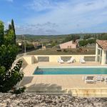 vue terrasse gite 