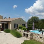 Vue Gîte et piscine Vue Gîte et piscine