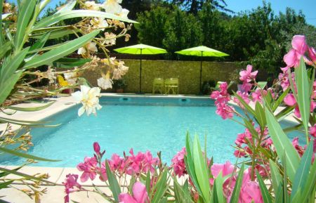 G&icirc;te n&deg;84G2458 Venasque - Vaucluse - La pose d&eacute;tente autour du g&icirc;te